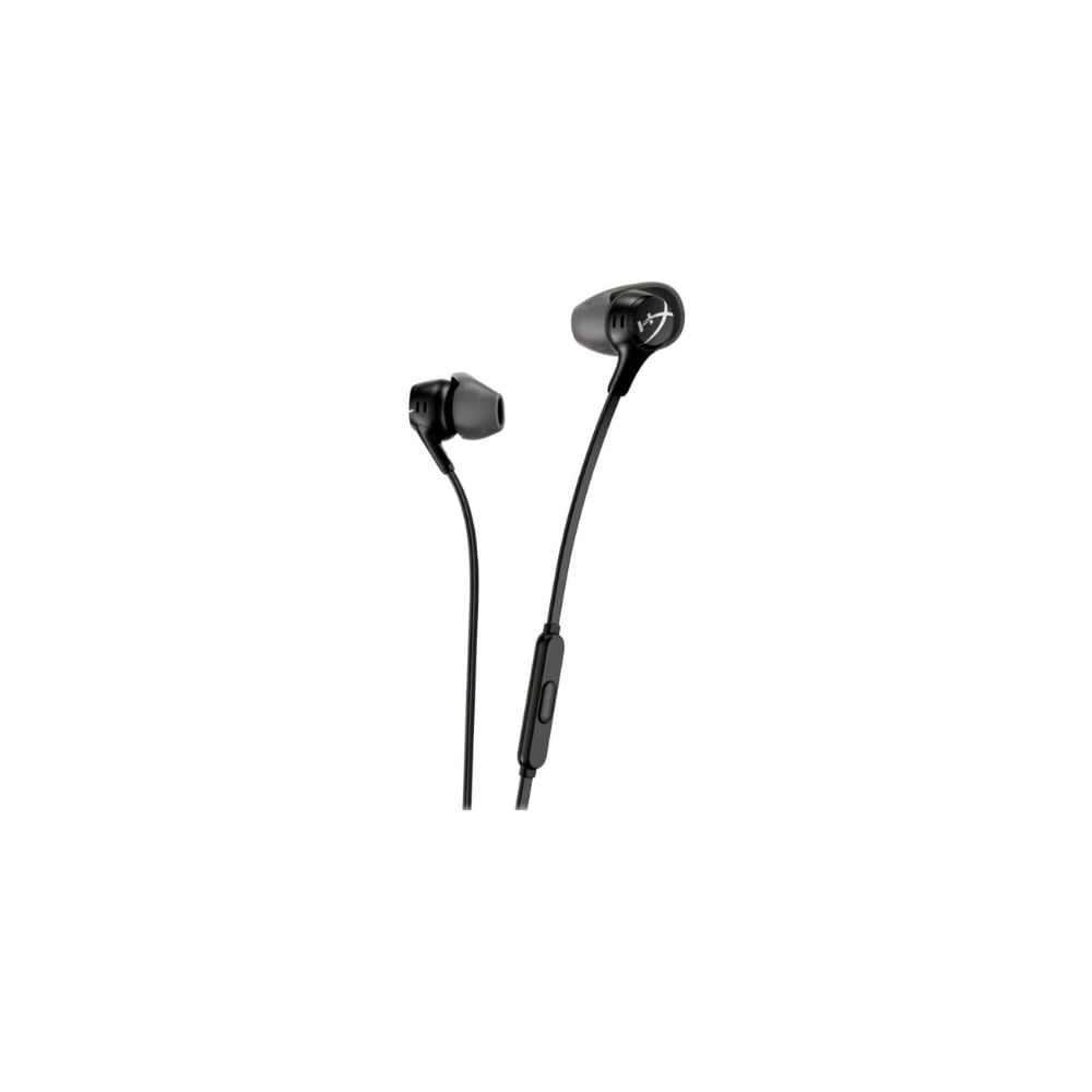 Auriculares internos HyperX Cloud Earbuds II con micrófono, cableados y conector de 3.5 mm - Negros