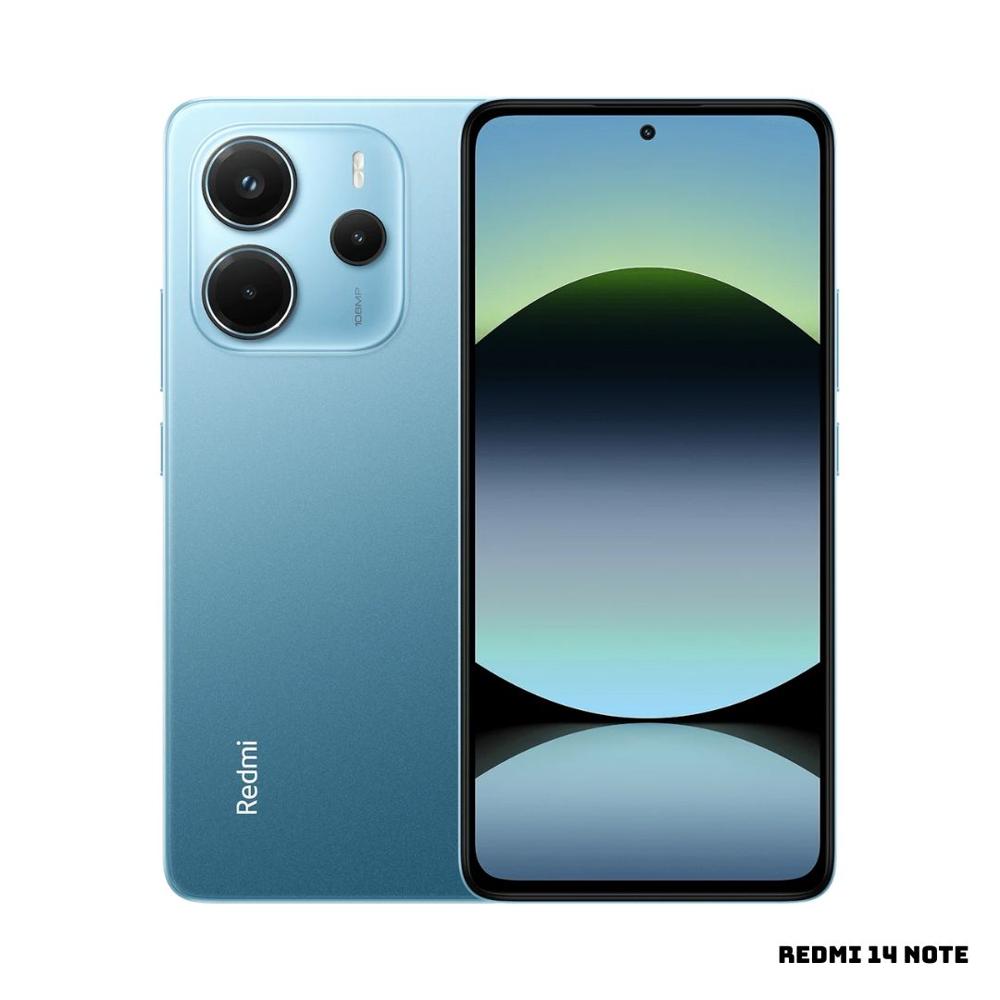 CELULAR XIAOMI REDMI NOTE 14 8GB RAM 256GB ROM AZUL OCEANO