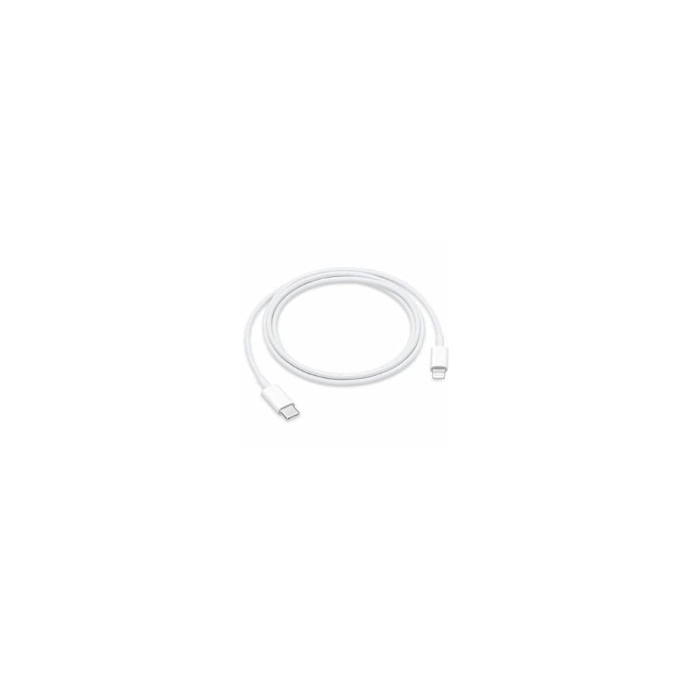 Cable Lightning a USB-C de 1m Apple - Conectividad rápida para iPhone, iPad y MacBook - Blanco