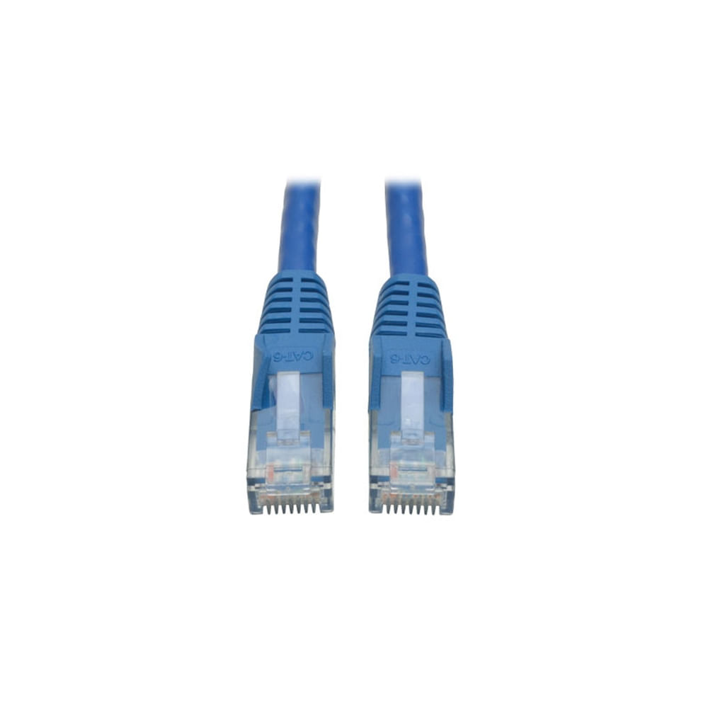 Cable patch Tripp-Lite Cat6 Snagless Gigabit RJ45 2.13 m - Azul, alta velocidad para red Ethernet
