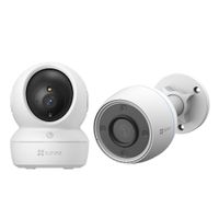 Kit Cámaras Ezviz H6C Full HD - H3C Full Hd Audio Bidireccional Noche Color