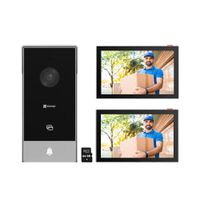 Kit Videoportero Inteligente Ezviz HP5 Full HD 2MP 3 Métodos Apertura 1 Monitor 64GB