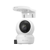 Kit Cámara Ezviz H6C PRO 3k 5MP Audio Doble vía Botón llamada Montaje Pared Micro SD 128GB