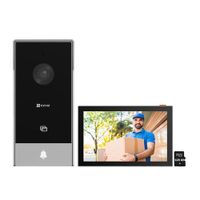 Videoportero Inteligente Ezviz HP5 Full HD 2MP 3 Modos Apertura Pantalla táctil - SD 128GB