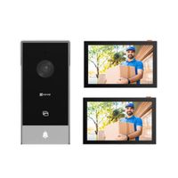 Kit Videoportero Inteligente Ezviz HP5 Full HD 2MP 3 Métodos Apertura 1 Monitor