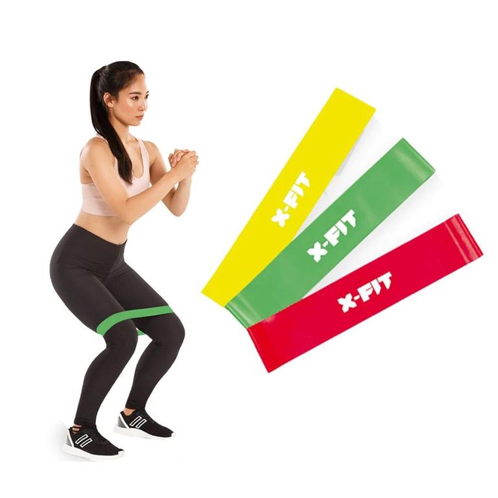 Set De 5 Bandas Elásticas Importadas De Resistencia