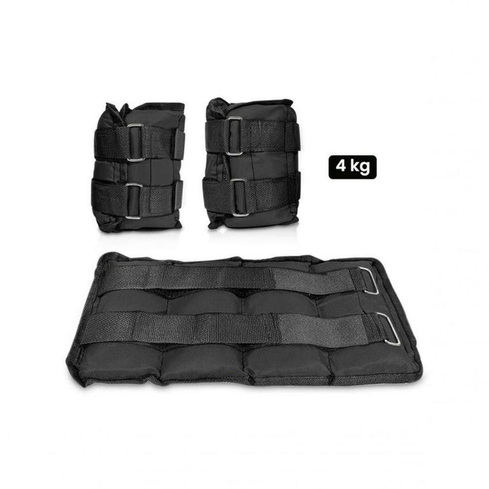 Pesas Tobilleras Muñequeras Ajustables 4kg