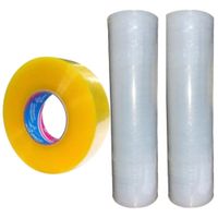 Cinta Embalaje de 400 Metros Y Strecth Fill 50cm de Alto por 4 Kg