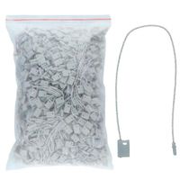 Hilo Cordon 1000 Pita Precinto Manual Etiquetas Ropa Hang Tag  Color Plata