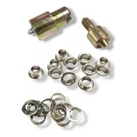 100 Ojales Numero 100 de 4mm Mas Troquel para Colocación