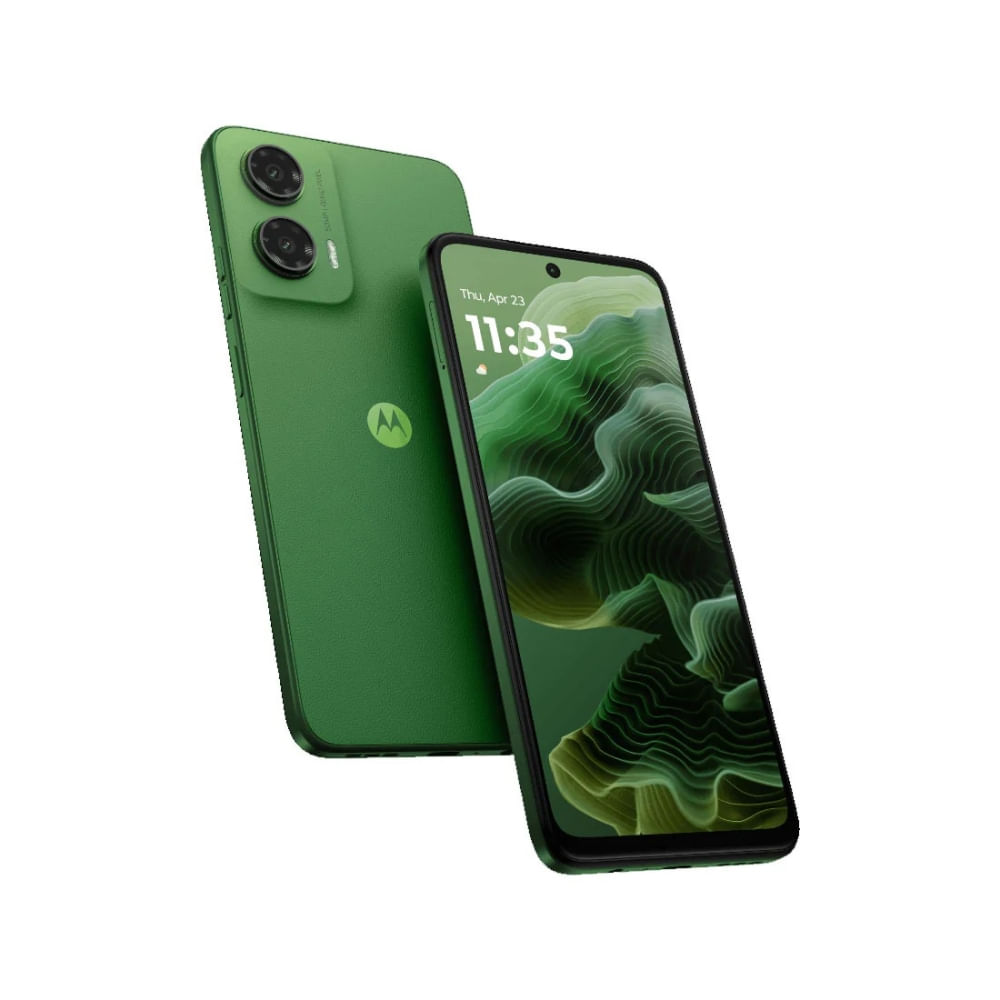 Motorola G35 Smartphone Android 256GB Verde, Pantalla Táctil, 4GB RAM, Conectividad Avanzada