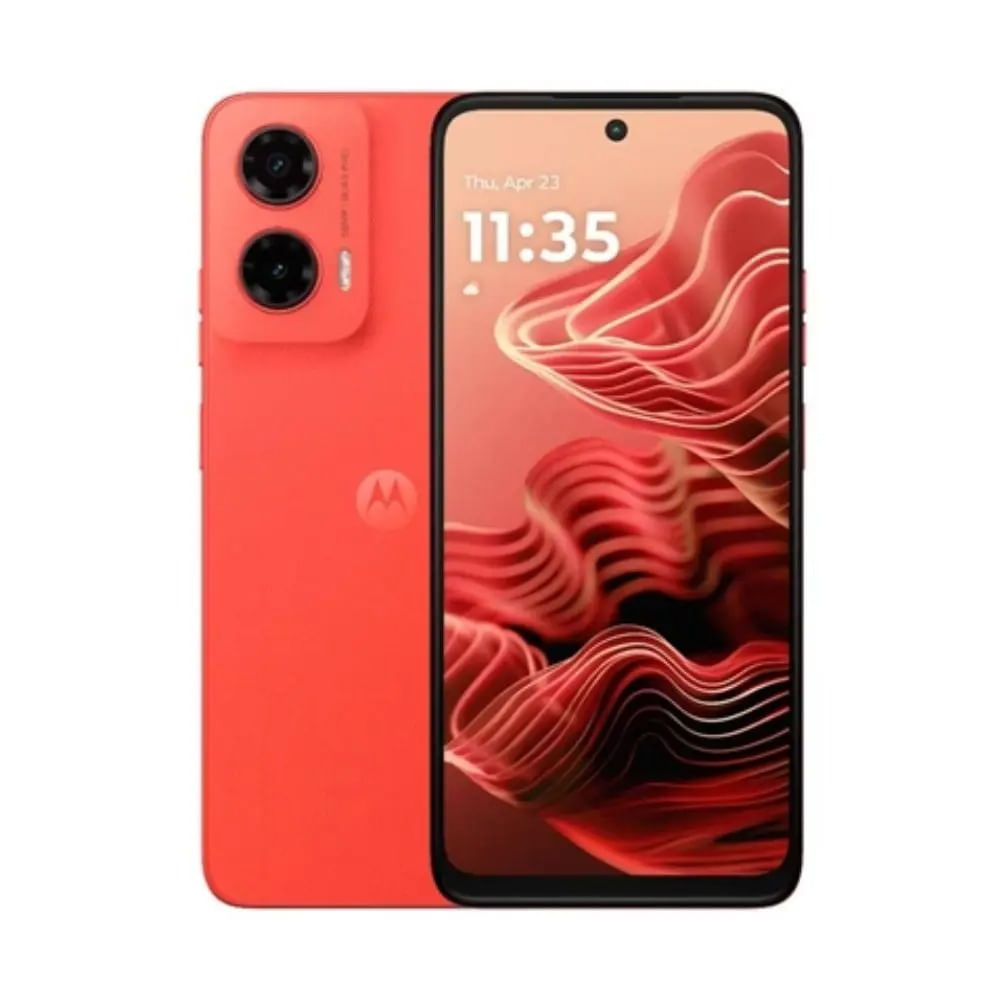 Motorola G35 - Smartphone Android 256 GB, 4 GB RAM, Naranja, Pantalla táctil, Conectividad 4G