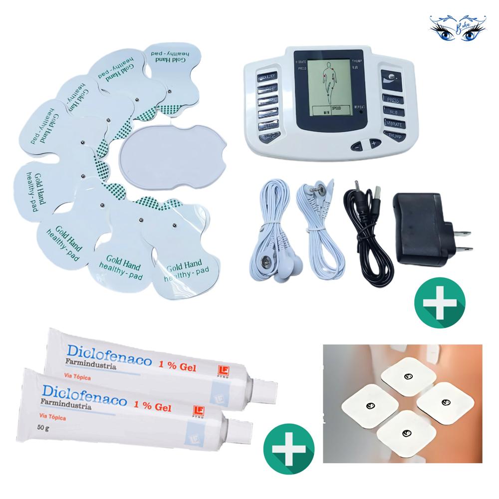 Super Pack Masajeador Teens Digital Estimulado con 2 Gel con 8 Parches Adicionales