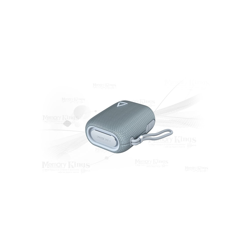Parlante Bluetooth Creative Muvo Flex - IPX67, 10W, 10 horas deBatería, USB-C, color gris