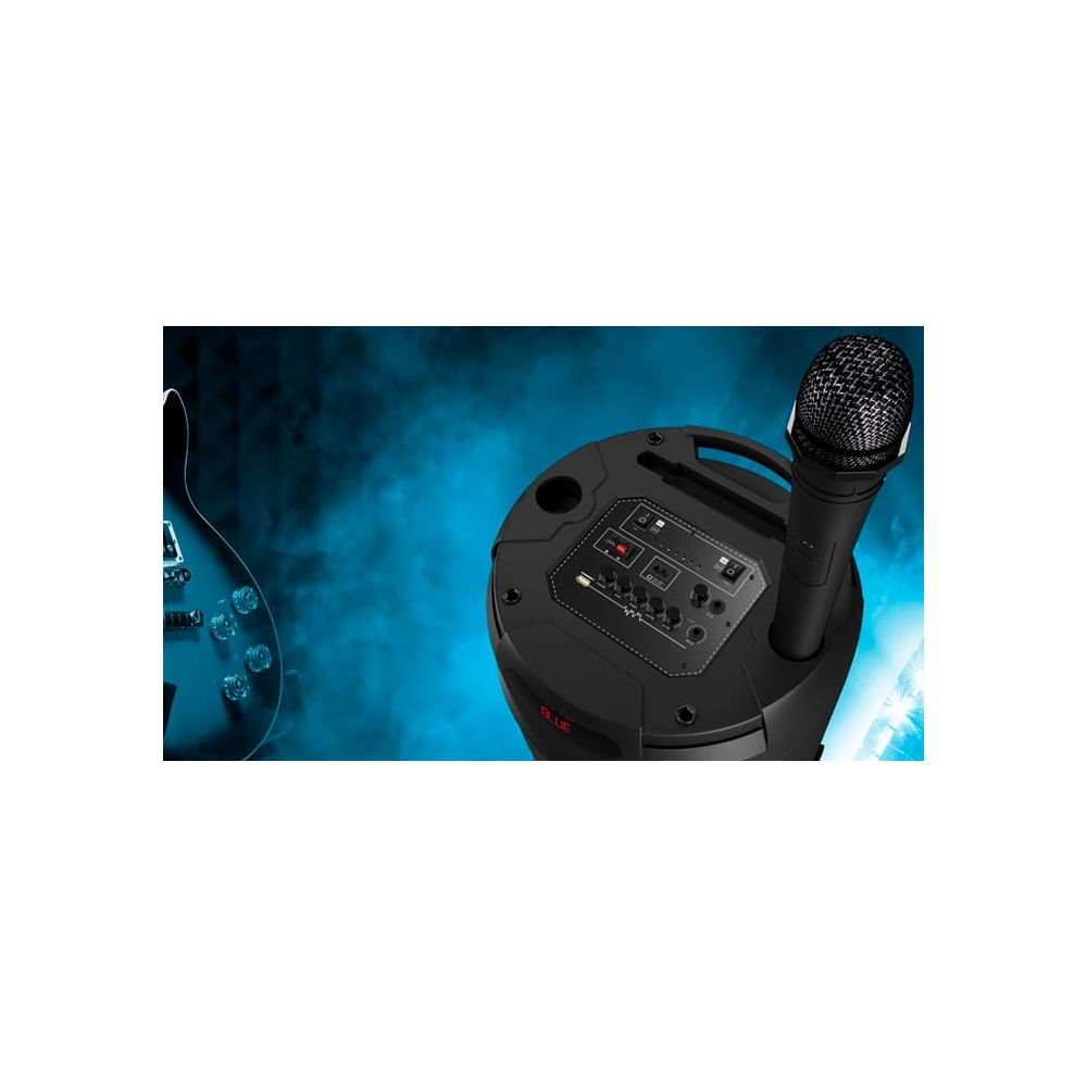 Sistema de altavoces Klip Xtreme KLS-890 inalámbrico 2x12"" en color negro con micrófono