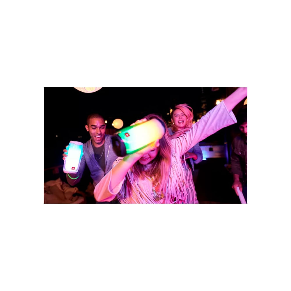 Parlante JBL Pulse 4 con luces ARGB y Bluetooth - Sonido envolvente y diseño vibrante