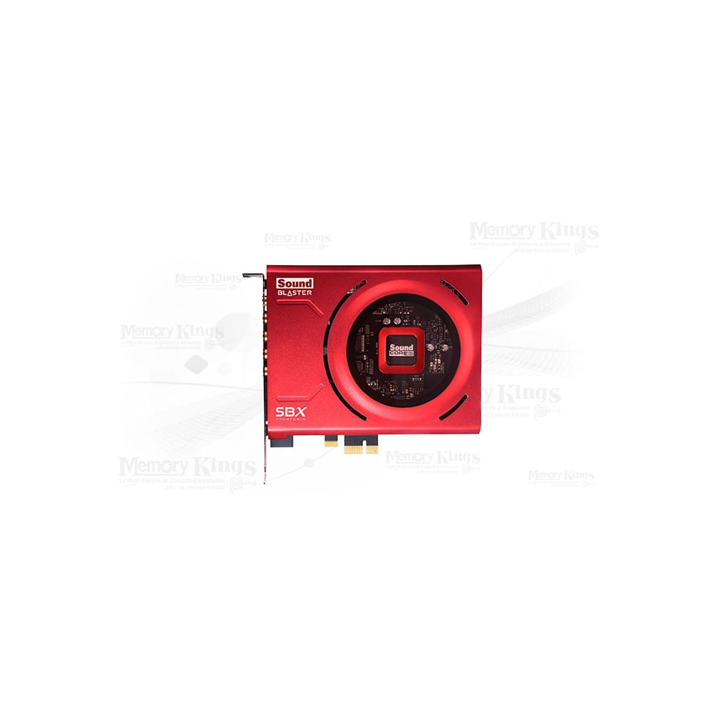 Tarjeta de sonido Creative Blaster Z SE Gaming 5.1 PCIe para audio envolvente en PC