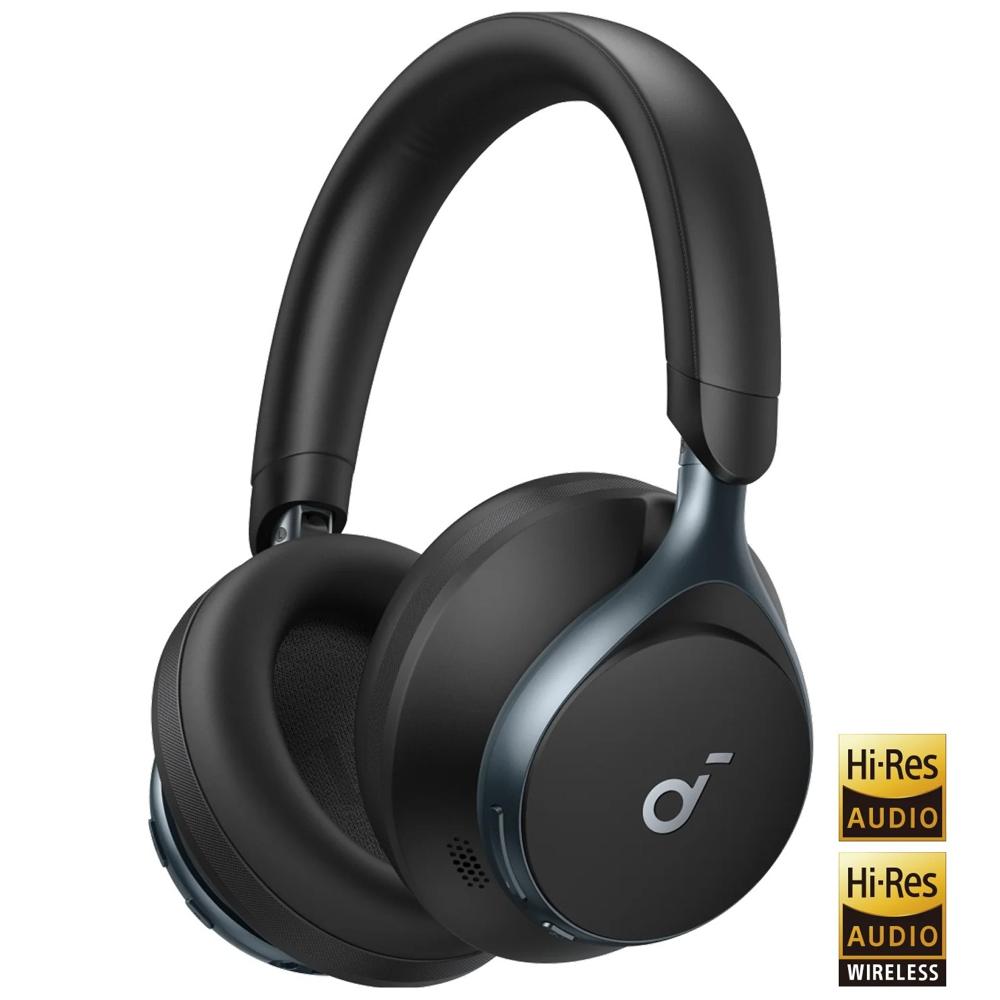 Auriculares Space One Soundcore Bluetooth LDAC Black - A3035Z11