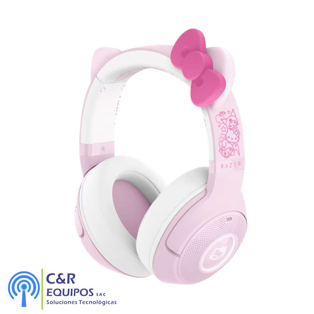 Audifono c/Micrófono RAZER KRAKEN BT HELLO KITTY AND FRIENDS