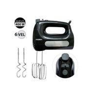 Batidora de Mano 400 Watts 6 Velocidades HM9105E-GSB Negro