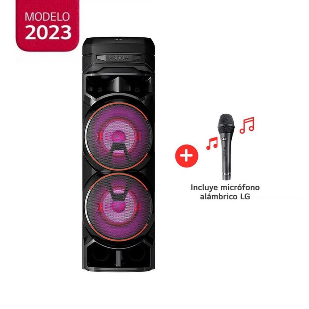 Torre de Sonido LG XBOOM con Bluetooth y Karaoke RNC9 + Microfono