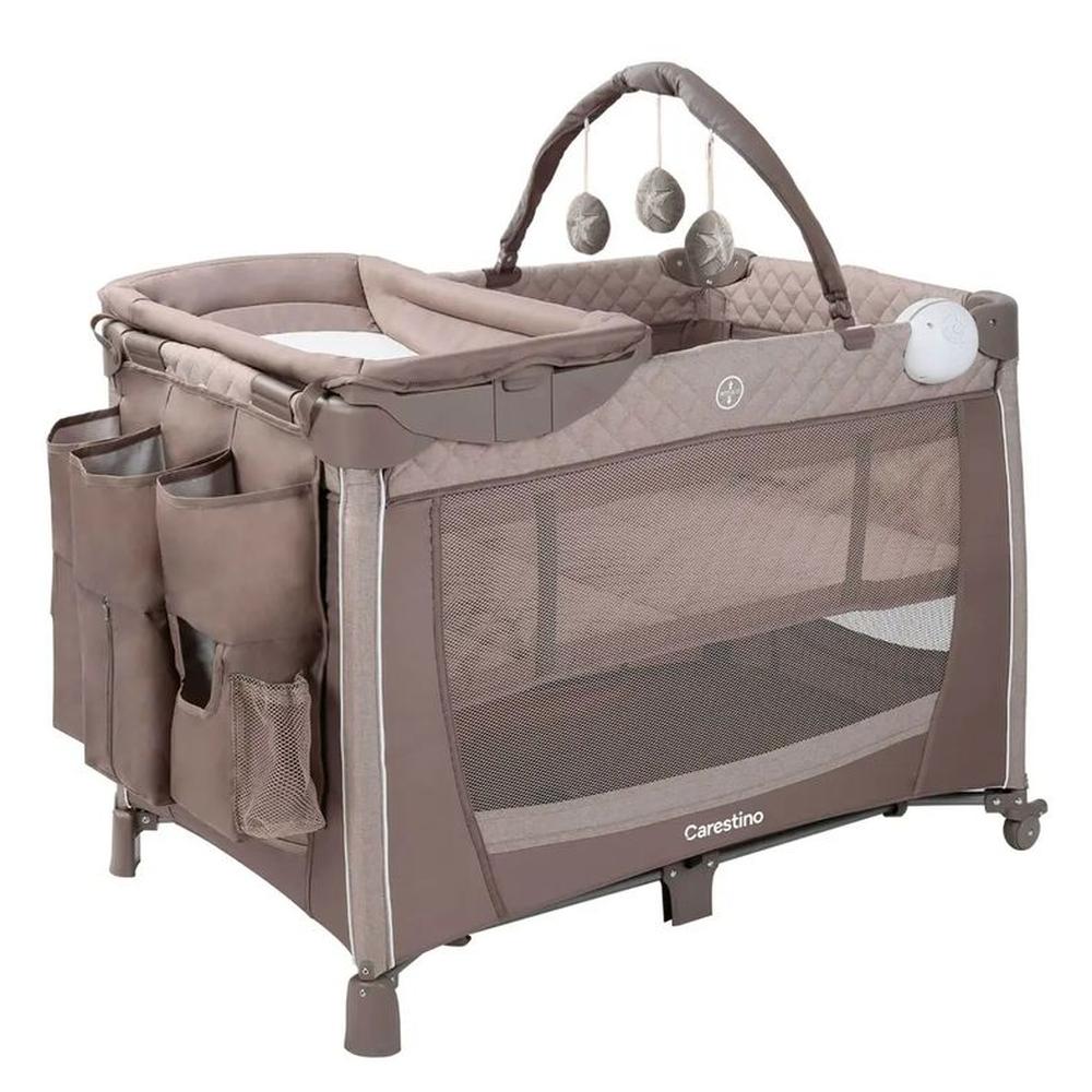 Cuna Corral Plegable «GENOVA» Beige