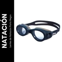 Lentes De Natación Para Adulto Thunder Porto Negro