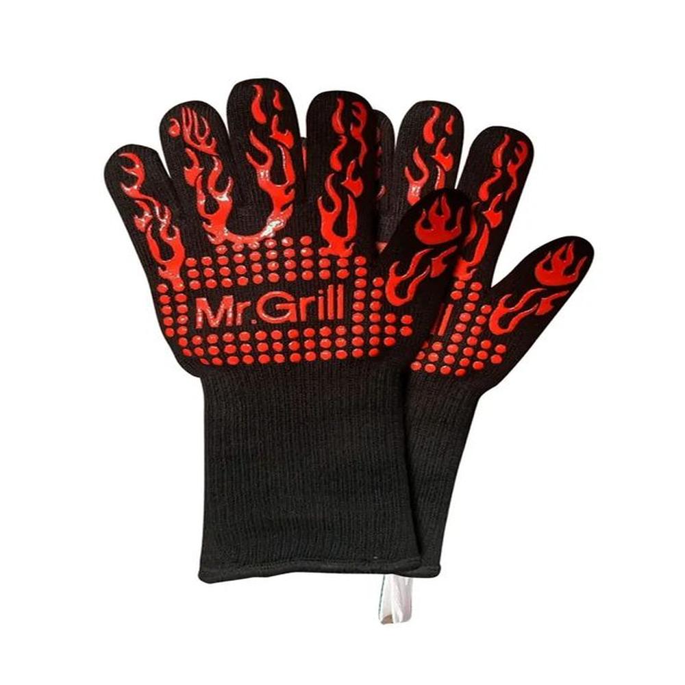Guantes De Fuego- Rojos - Mr Grill