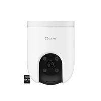 Cámara Vigilancia Ezviz H8C PRO 4K 8MP Audio Doble vía Luz Alarma SD 128GB
