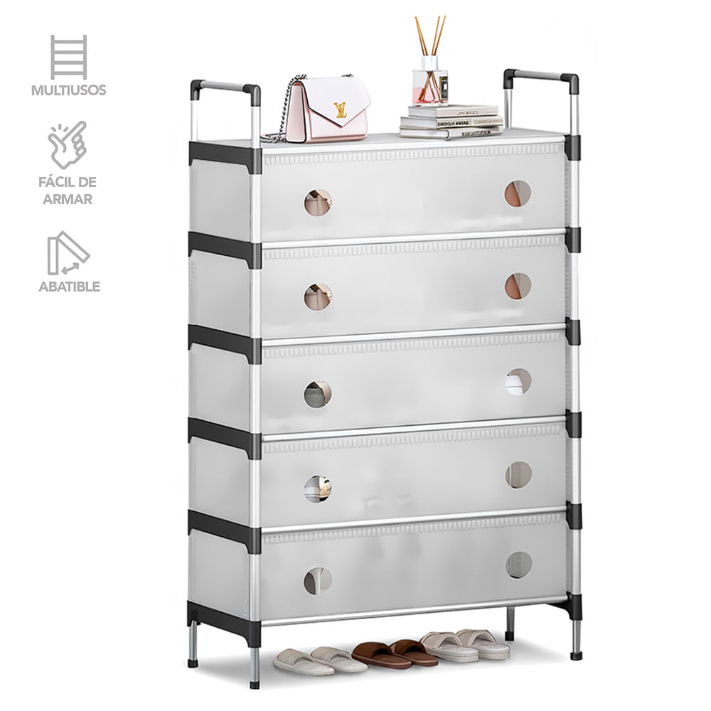 Zapatero de 5 Niveles Elegante Desmontable BL XJ6