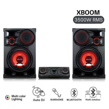 Mini Componente LG XBOOM CL98 3500W Mini Componente LG XBOOM CL98 3500W