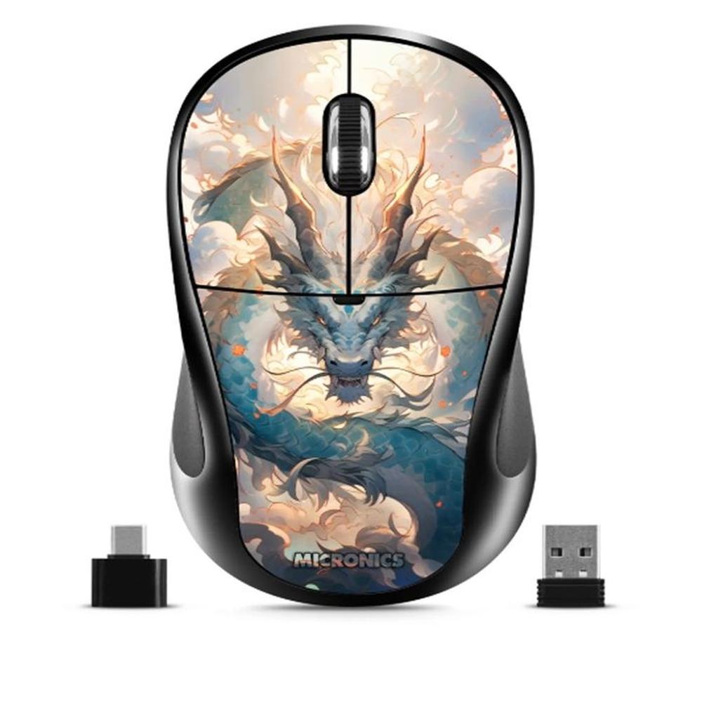 Mouse Inalámbrico Micronics Dragon 2 - MIC M733-2m Mouse Inalámbrico Micronics Dragon 2 - MIC M733-2m