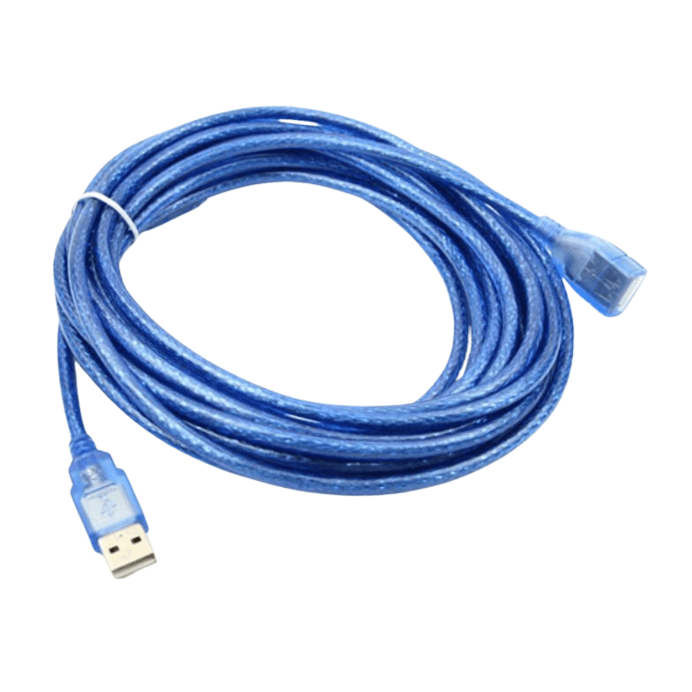 Cable Extension USB 2.0 Macho A Hembra - 10 Metros , Azul