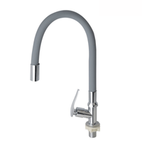 Llave Caño para Mueble Flexible Gris C&A 126227