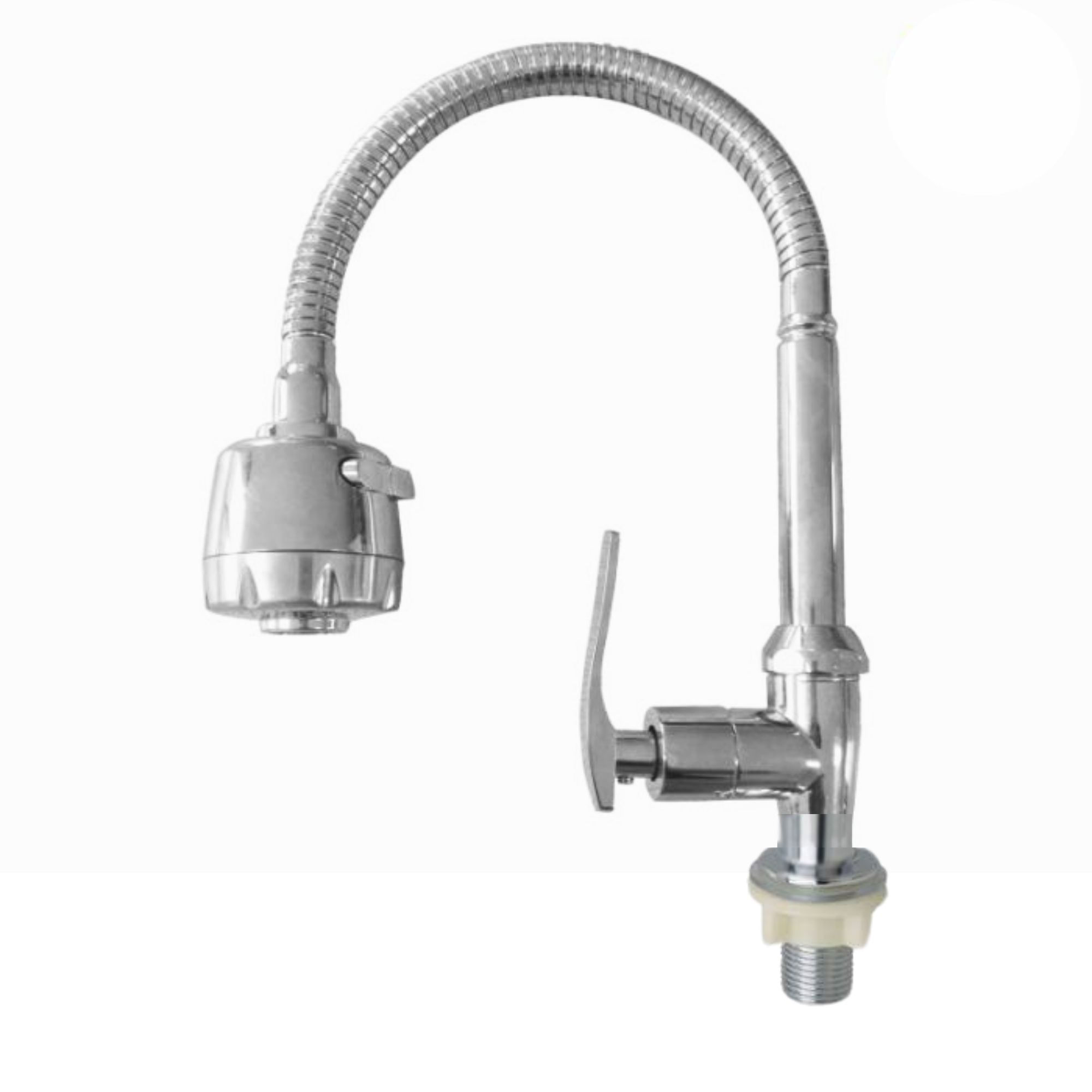 Llave Caño Corrugado para Mueble Flexible CA - 126222