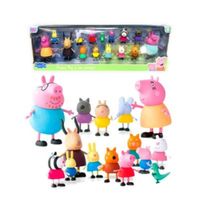 Set De Peppa Pig 15 Personajes Familia y Amigos