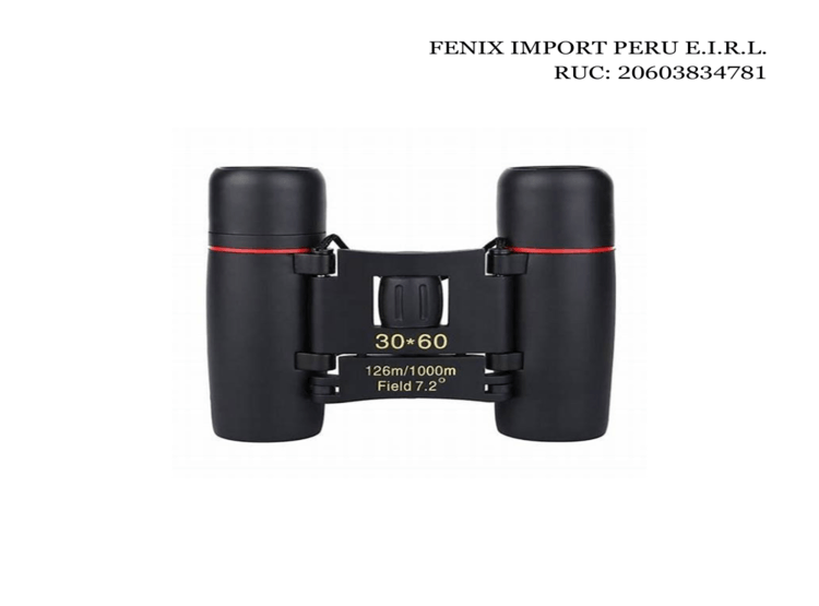Binoculares Plegables Compacto de 30x60 SAKURA