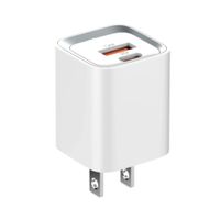 Cubo Cargador de Doble entrada USB QC3.0 y Tipo C PD 30W Ldnio A2317