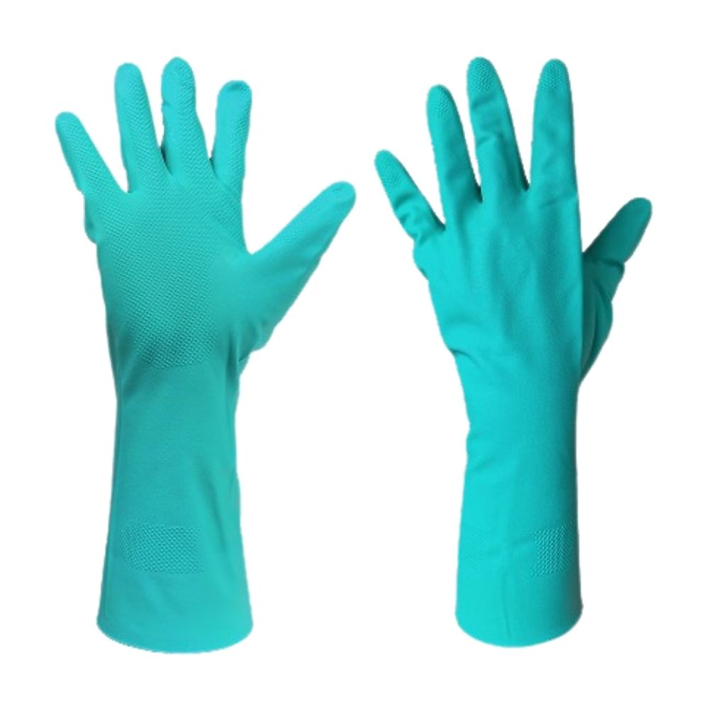 Guante de nitrilo Forrado T8 Verde Werken