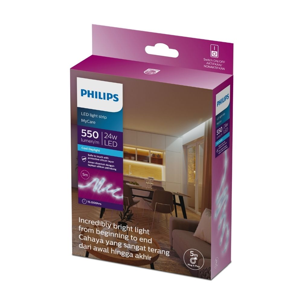 Tira Led Philips Luz Fría 5m
