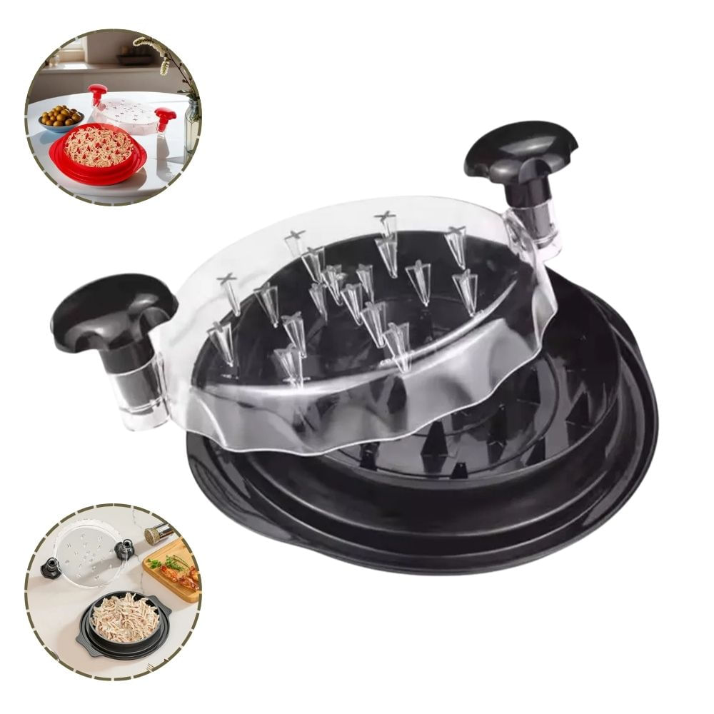 Deshilachador de Pollo Giratorio Manual