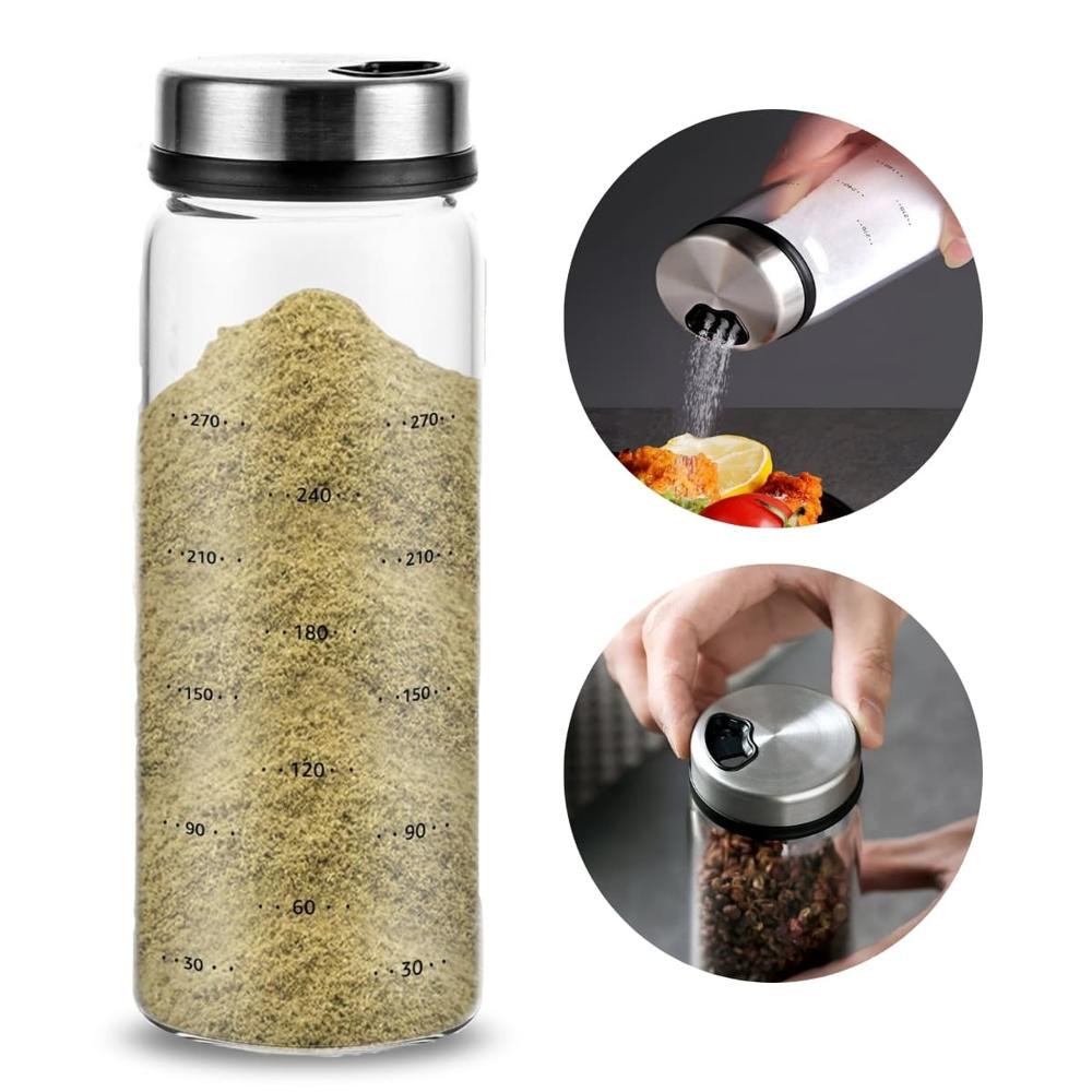 Condimentero de Borosilicato Tapa de Acero S1 4750001