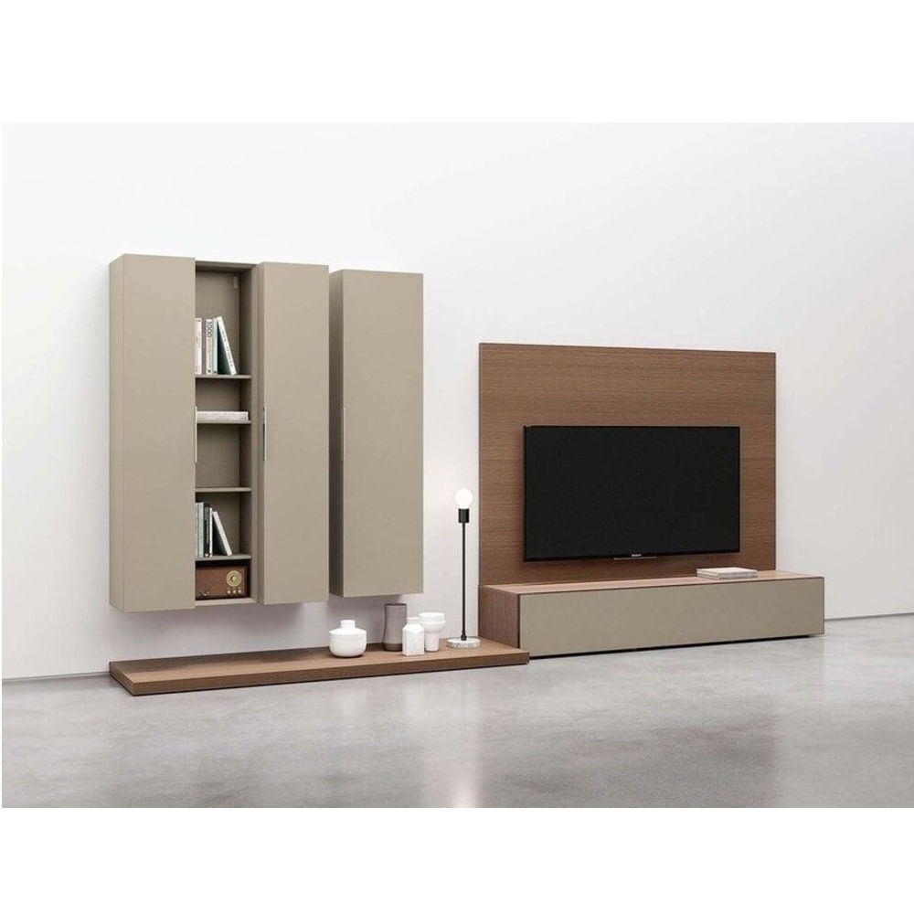 Centro de Entretenimiento Completo Virgo con Módulo Flotante TU MESITA