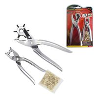 Pinza Sacabocados Alicate Sacabocado Mas Aplicador de Ojales