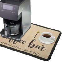 Set de 3 Alfombras Absorbente para Barra de Café Yute  46YT11