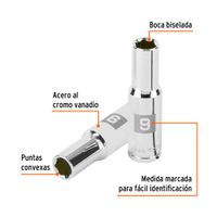 Dado 9mm Hexagonal Tubular Encastre de 3/8"" 100994 Truper