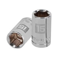 Dado 15mm Hexagonal  Encastre de 1/2"" 13265 Truper