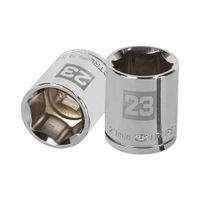 Dado 23mm Hexagonal  Encastre de 1/2"" 13273 Truper