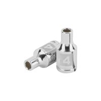 Dado 4mm Poligonal Encastre de 1/4"" 100973 Truper