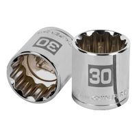 Dado 30mm Poligonal Encastre de 1/2"" 13544 Truper